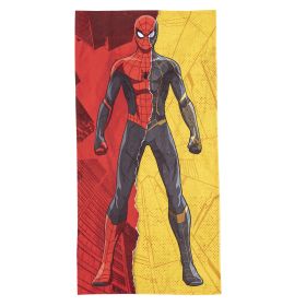 Spider-Man; Red Gold Rip Beach Towel; 30" x 60"