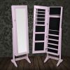 Free Standing Mirror Jewellery Cabinet Wardrobe