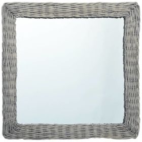 Mirror 23.6"x23.6" Wicker