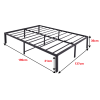 Metal Bed Frame, Simple and Atmospheric Metal Platform Bed Frame, Storage Space Under The Bed Heavy Duty Frame Bed, Sturdy Full Size Bed Frame
