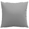 Throw Pillows 4 pcs Gray 23.6"x23.6" Fabric
