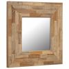 Mirror Reclaimed Teak 19.6"x19.6"