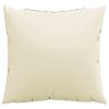 Throw Pillows 4 pcs Cream 23.6"x23.6" Fabric