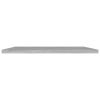 Bookshelf Boards 4 pcs Concrete Gray 15.7"x15.7"x0.6" Engineered Wood