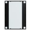 Wall Mirror Black 31.5"x23.6" Metal