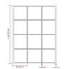 Wall Mirror Black 31.5"x23.6" Metal
