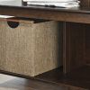 Two-in-one entrance furniture with storage and coat rack
