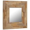 Mirror Reclaimed Teak 19.6"x19.6"