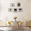 Black Picture Frame Set of 5; Wall Mounting Gallery Photo Frames